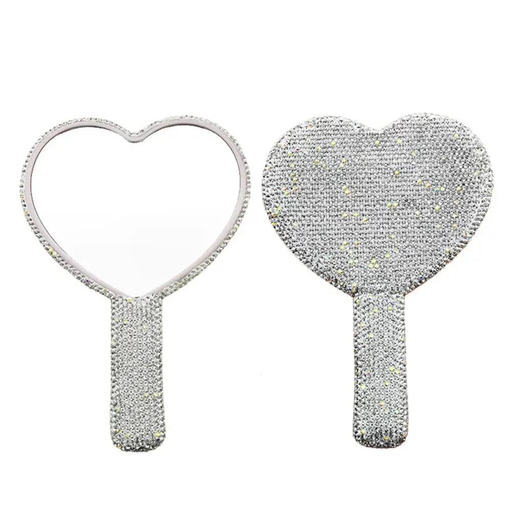 Diamond Handheld Makeup Mirror