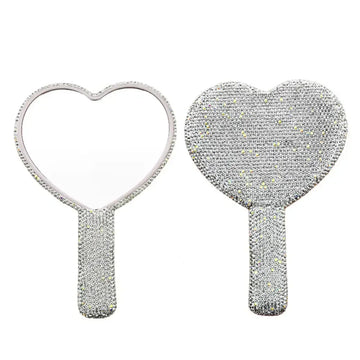 Diamond Handheld Makeup Mirror