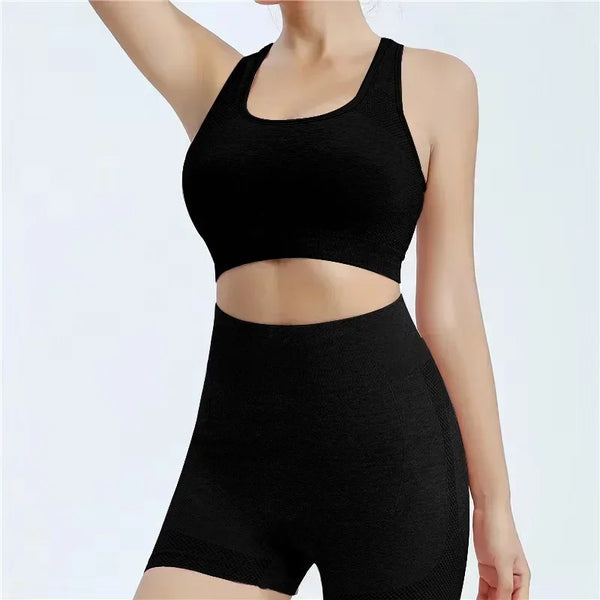 Gym Shorts Set For  Women