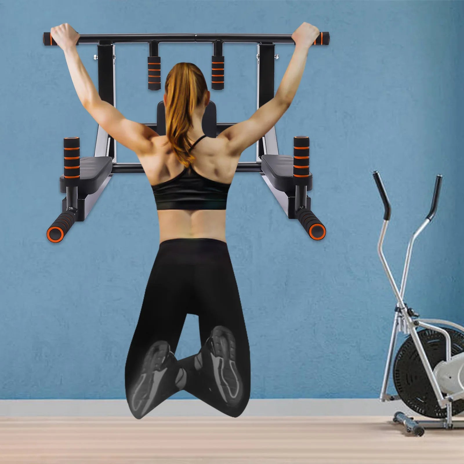 Wall Mounted Pull Up Bar For Gym Workout