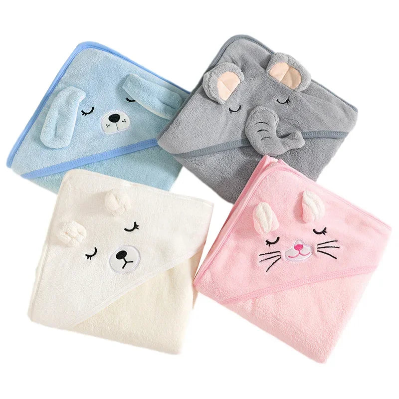 Cartoon Animal Baby Towels