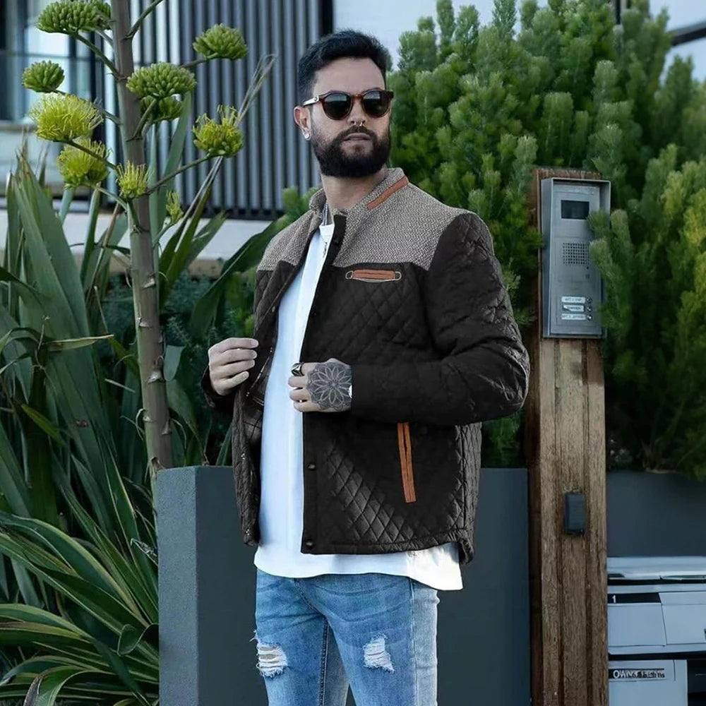Men Winter Warm Bomber Jacket
