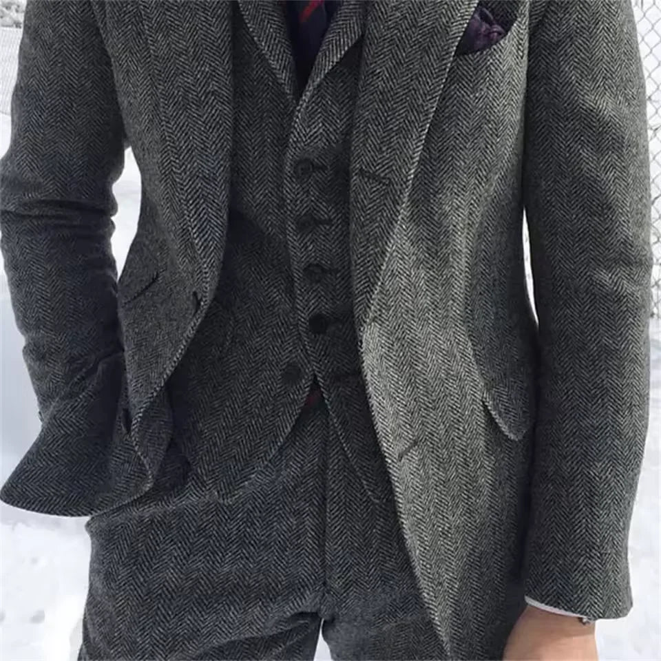 New Wool Men Suit's For Wedding