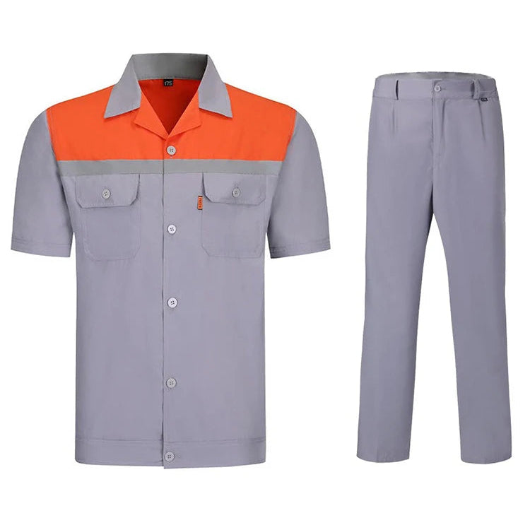 Short Sleeve Work Uniform Set