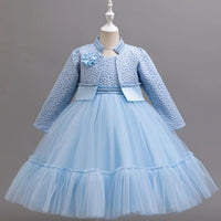 New 1 Girl Princess Coat  Dress
