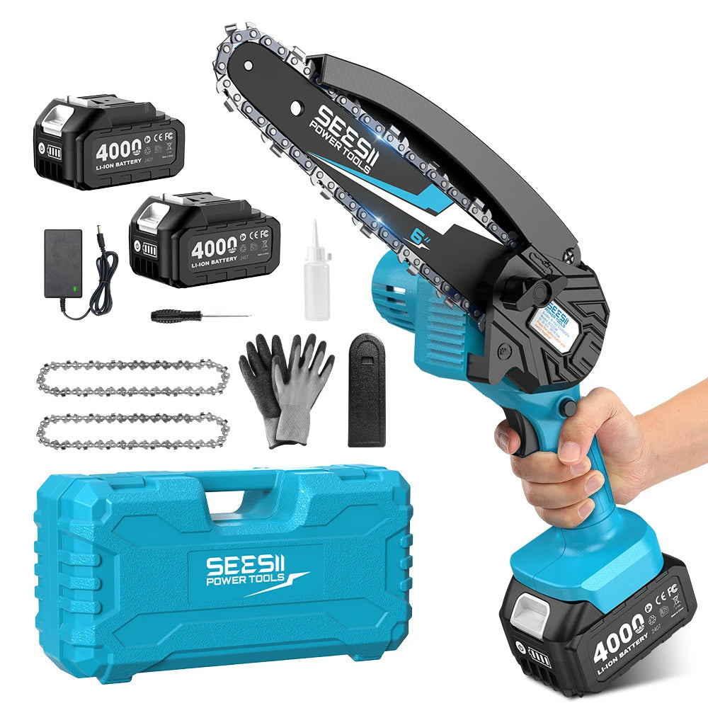 Electric Saw Rechargeable Woodworking Garden