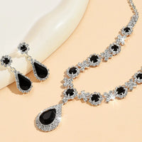 3 Pieces Of Necklace With Earrings Set