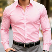 Men Long Sleeve Dress Shirt