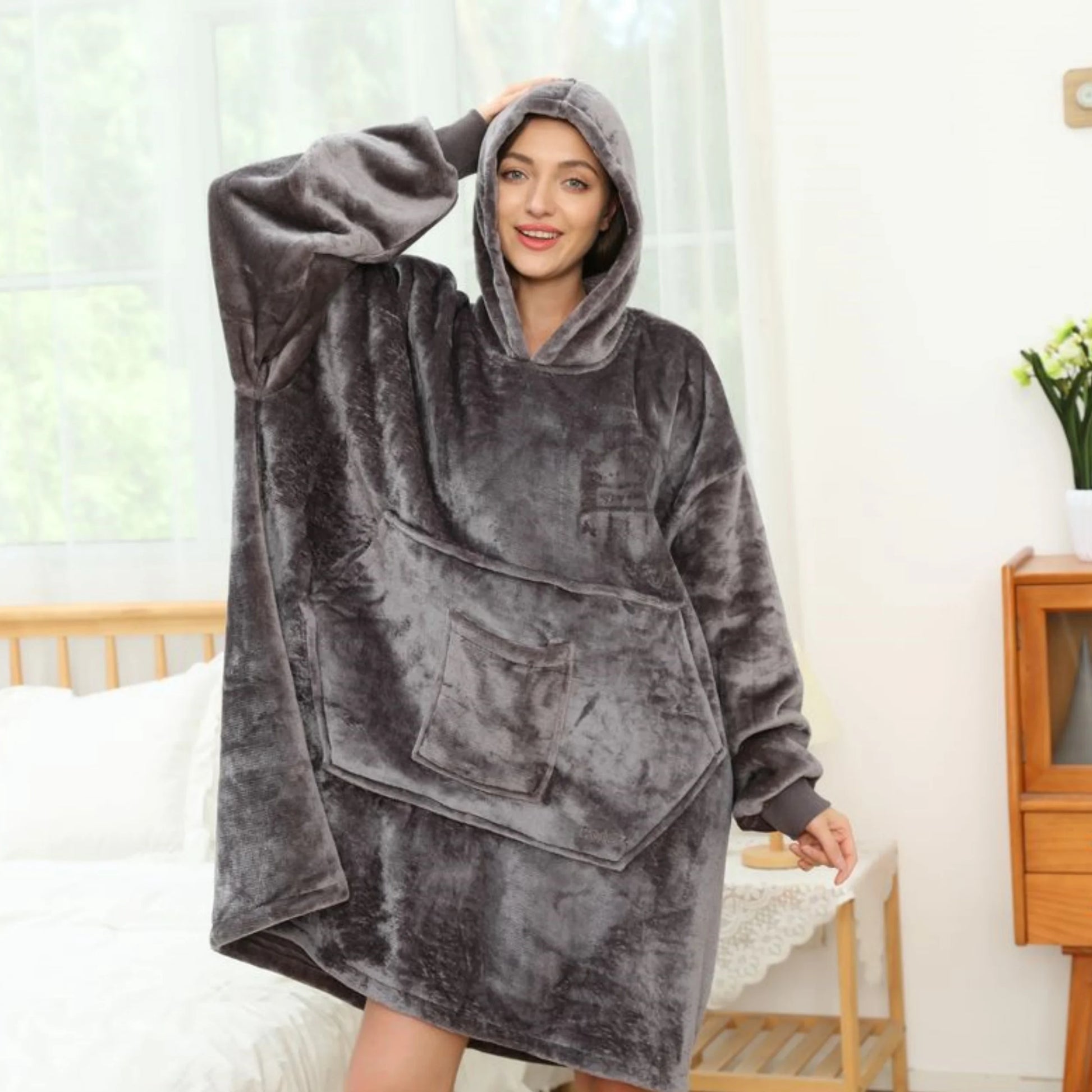Winter pajama hooded Suitable For Unisex