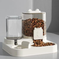 Food Bowl With Water Fountain