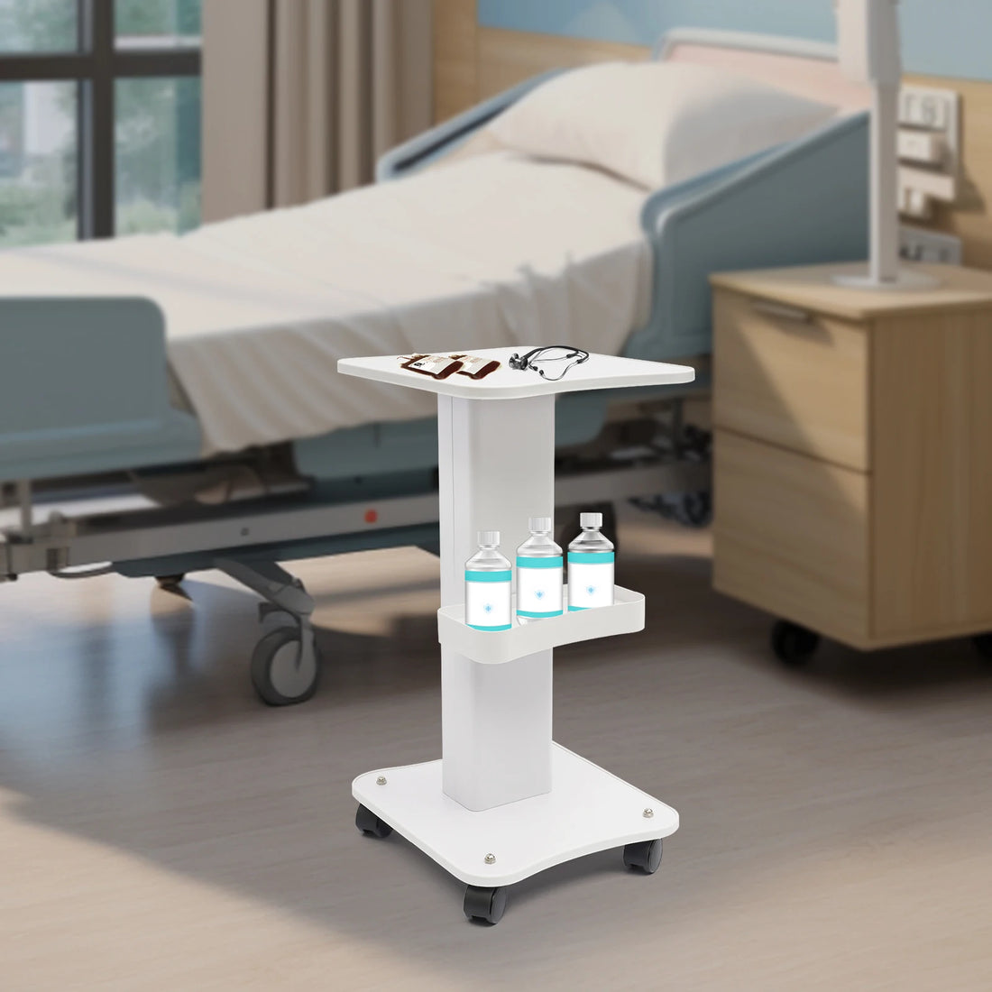 Auxiliary Trolley Organizer Stand