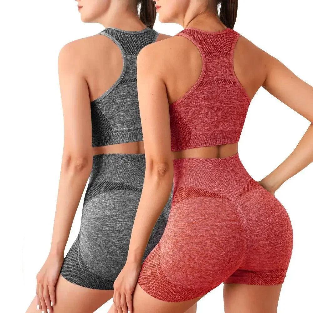 Gym Shorts Set For  Women