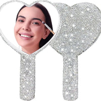Diamond Handheld Makeup Mirror