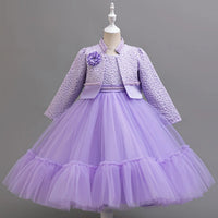 New 1 Girl Princess Coat  Dress