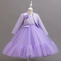 New 1 Girl Princess Coat  Dress