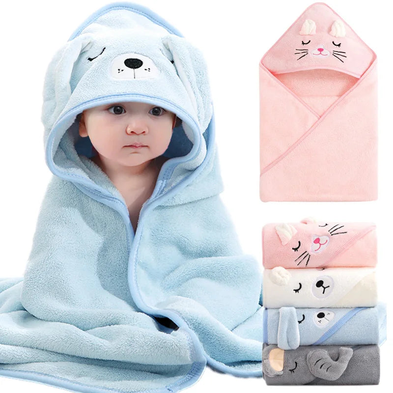 Cartoon Animal Baby Towels