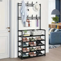 Clothes Hanger And Shoe Rack