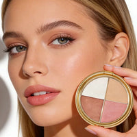 4 Colors Shimmery Glow Makeup Palette