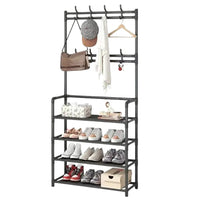 Clothes Hanger And Shoe Rack